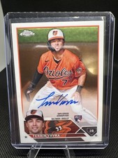 2023 Topps Chrome Update Series - Autographs Terrin Vavra #RA-TV (AU, RC)