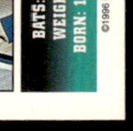 1996 Score Baseball Gary Sheffield #281 Florida Marlins MLB - Bild 10 von 10