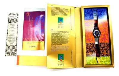 Swatch Access Watch AVATON SKZ107 Special Edition New Thessaloniki Box Set 1997