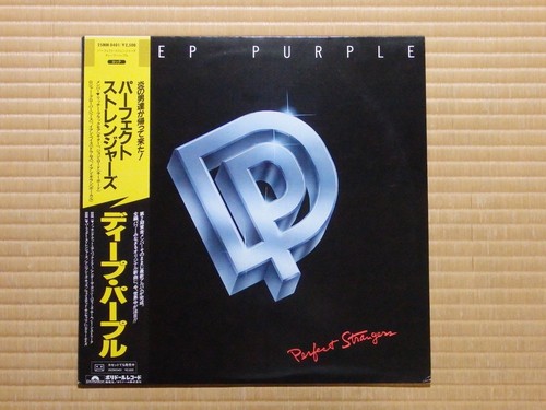 Deep Purple – Perfect Strangers 25MM 0401 Japan Insert Inner sleeve Obi NM vinyl - Bild 2 von 9