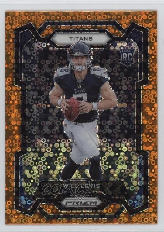 2023 Panini Prizm Rookies Disco Prizm Will Levis #397 0jm6