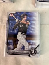 2022 Bowman Draft (28) Cards #BD-54 Colson Montgomery (WHITE SOX)