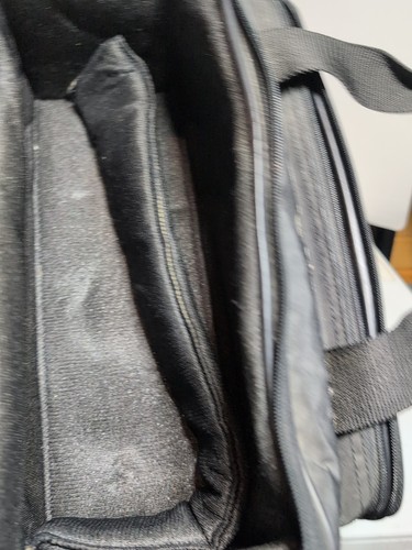 Camcorder Camera Gear Case / Shoulder Bag W/ Strap, Black Nylon Solidex. - Picture 7 of 9