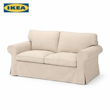 IKEA EKTORP 2er Sofabezug Ersatz, Hallarp beige 805.035.68 (versiegelt) 