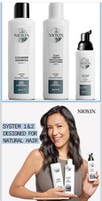 Nioxin System 2 Kit for Natural Hair with Progressed  Advanced Thinning Hair