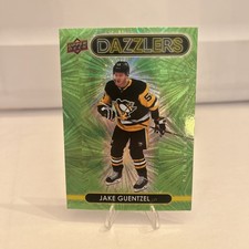2021-22 Upper Deck Series 1 - Dazzlers Jake Guentzel #DZ-36 Green