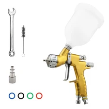 USA PRO LITE Golden Car Paint Tool Pistol Automobile Spray Gun TE20 1.3mm NEW