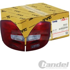 2x TYC HECKLEUCHTE RÜCKLEUCHTE LINKS/RECHTS passend für SKODA FABIA II 542 545