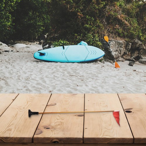 Fahnenmast Kajak Flagge Abstandshalter Aluminiumlegierung Banner Set DIY Zubehör - Bild 11 von 21