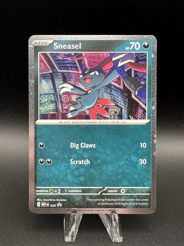 Sneasel (MEP 020) [Kosmos Holo] (NM) - Pokémon - Mega Evo Black Star Promo (ENG) - Bild 1 von 2