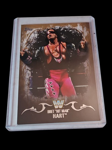 🔥2016 Topps WWE Undisputed Bronze/97/99 Bret Hart Bret Hit Man Hart #49 - Picture 1 of 2