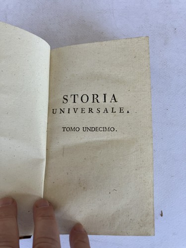 Storia universale sacra e profana,delle reali Principesse di Francia -1803 T. 11 - Foto 3 di 14