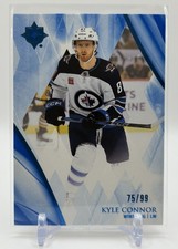 2023-24 Upper Deck Ultimate Collection KYLE CONNOR Blue /99 Jets Color Match