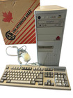 Seanix Tech.  AMD 486 DX2 Computer w/ SB16 CT2740, IBM HDD, Serial Mouse and KB