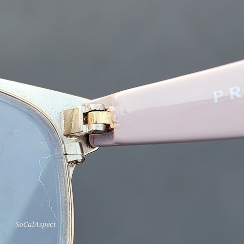 Solo monturas para gafas Prada, VPR 65R 53-16-140 rosa, hechas en Italia - Imagen 11 de 13