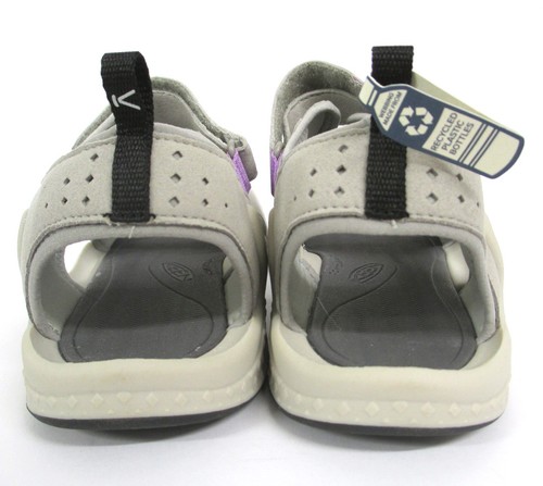 Keen Drift Creek Damen-Sandale mit zwei Riemen Größe 12 grau lavendel Schuhe - Bild 7 von 8