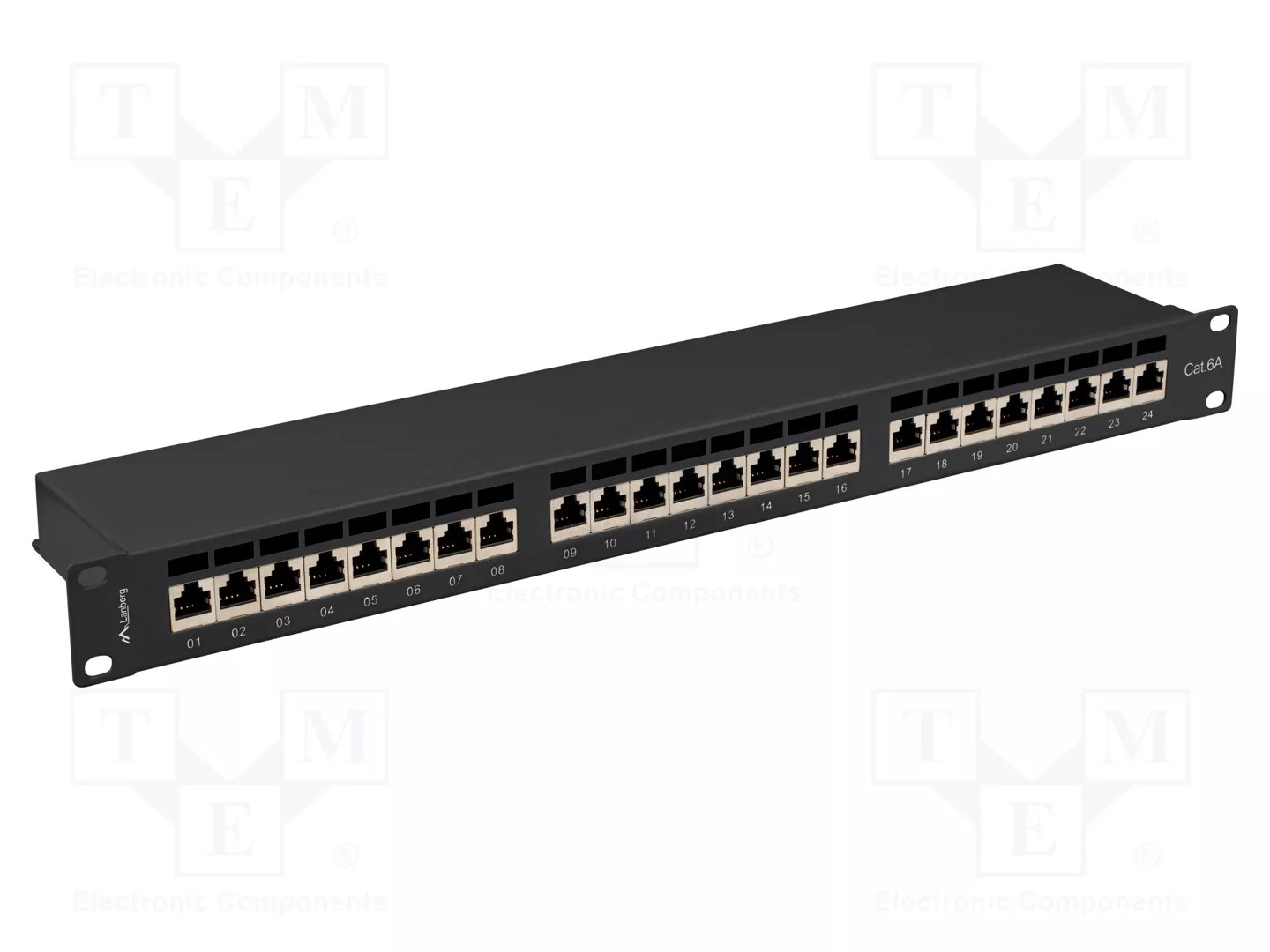Lanberg Schwarz Patchpanel Ppsa-1024-B Cat6a F/Utp Schaltdose 1U - Bild 3