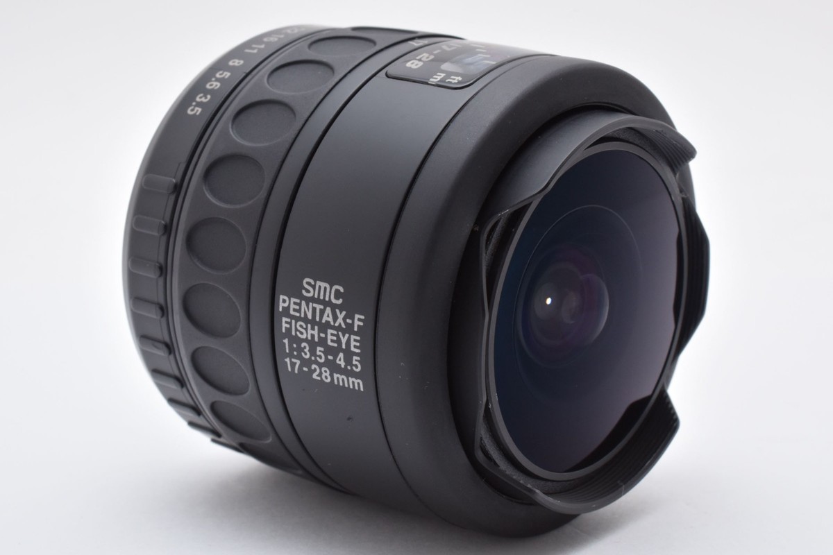 ★美品★ペンタックス smc PENTAX-F FISH-EYE 17-28mm SMC PENTAX F FISH EYE 17-28mm f/3.5-4.5 Lens [Excellent+]