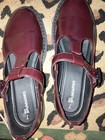 NOBO Women's Brown/Maroon Mary Janes Chunky Lugg Soles Sz 7 — photo 1