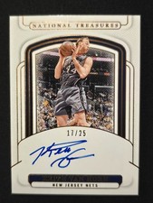 2024-25 National Treasures Keith Van Horn On-Card Auto /25 Nets