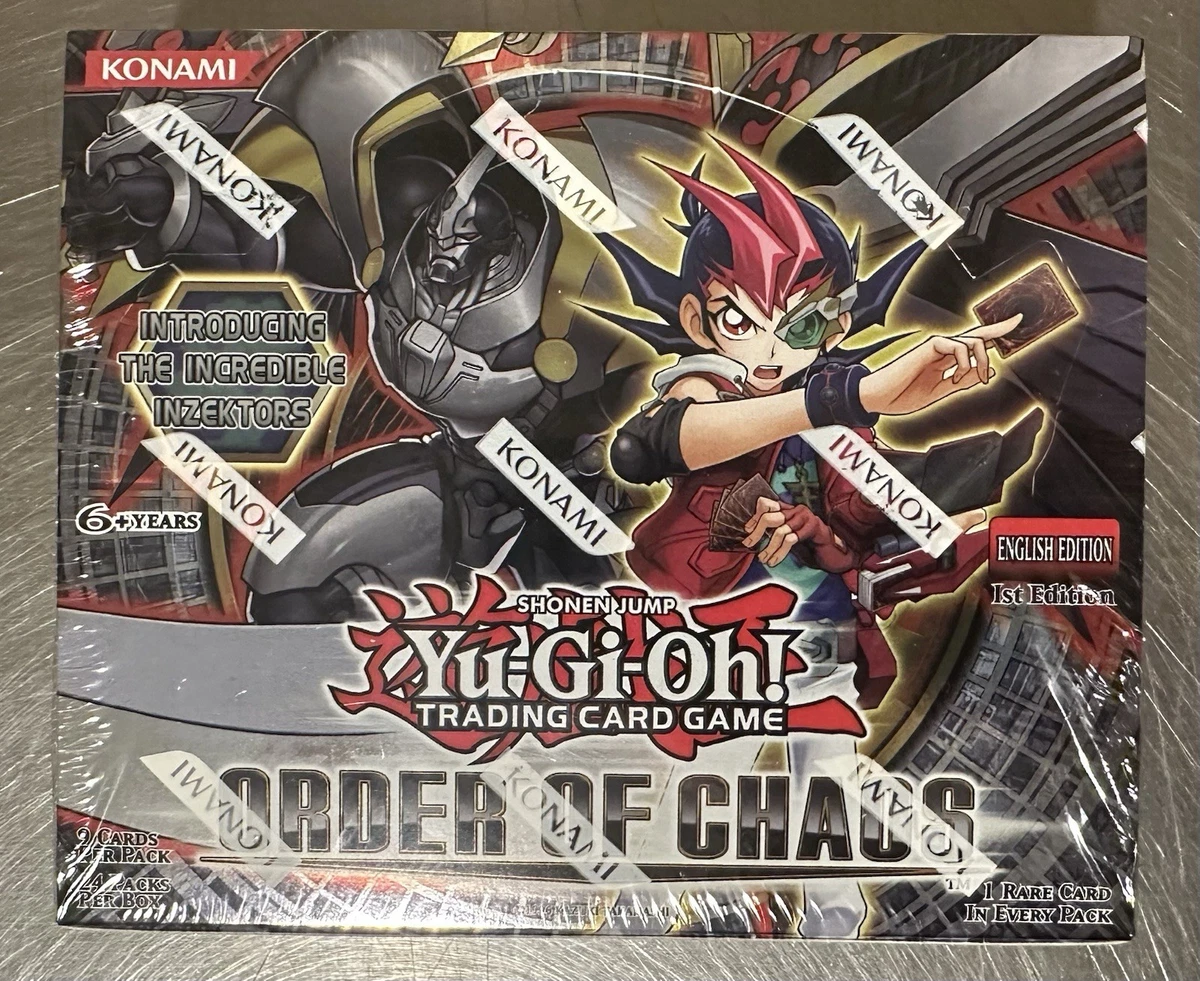 Yu-Gi-Oh! TCG Order of Chaos Sealed Collectible Card Game Boxes