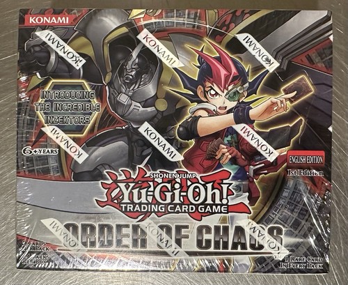 Yu-Gi-Oh Order of Chaos Booster Box 1st Edition Factory Sealed