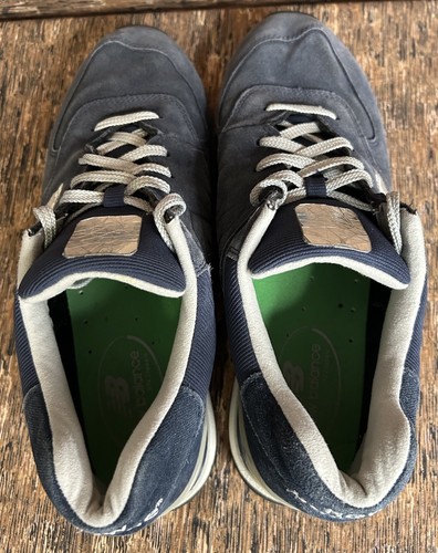 New Balance 574 MLB Season Ticket Collection Sneakers Blue Suede Mens Sz 10.5 - Picture 13 of 18