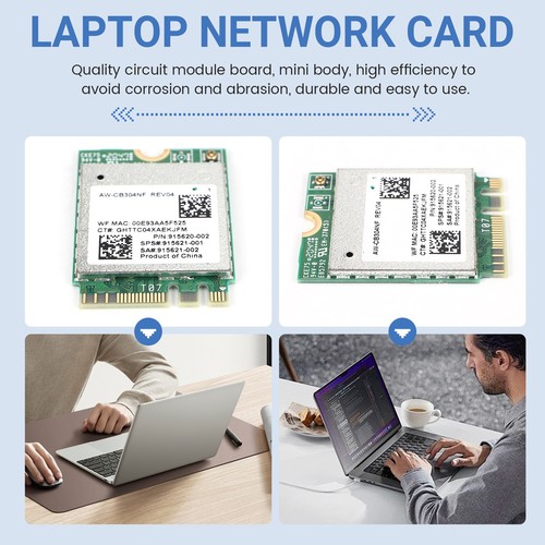 AW-CB304NF RTL8821CE Drahtlose Netzwerkkarte 2.4G/5G Dual Band Bluetooth 4.8329 - Bild 2 von 7