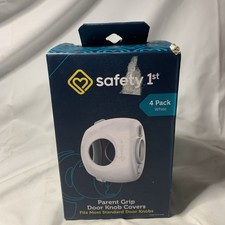 4-Pk Safety 1st Parent Grip Door Knob Covers White HS3260920