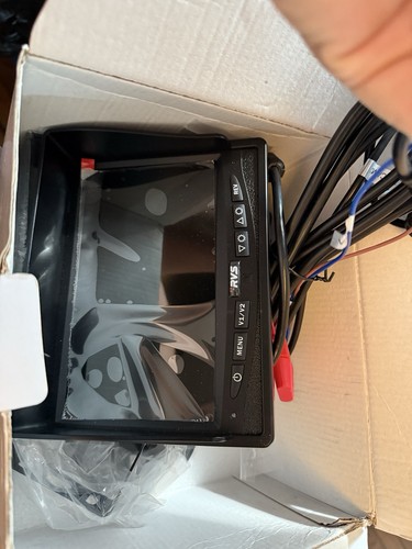 RVS RVS-6137-DVR Rear View Monitor w/ Connection 7 Inch Display With 2 Cameras - Picture 3 of 9