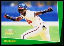 1993 Select #84 Deion Sanders Atlanta Braves