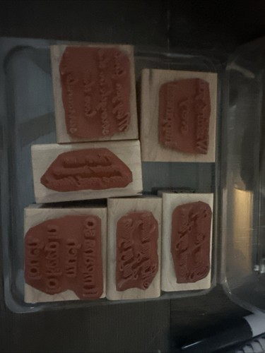Stampin Up! Rubber stamps set of 5. - Picture 6 of 12