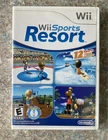 Wii Sports Resort (Nintendo Wii, 2009) Complete W/ Manual - Tested And Works