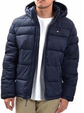 Tommy Hilfiger Men's Quilted Puffer Jacket - 158AN508. Large. Navy. New With Tag