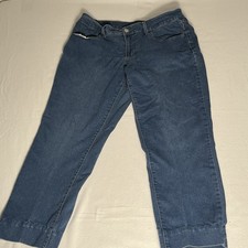 Faded Glory Straight Leg Denim Jeans Blue Petite Women's Size 16P