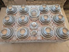 Vintage Winterling Schwarzenbach 90 Piece Fine China Set Bavaria Germany WIG 26