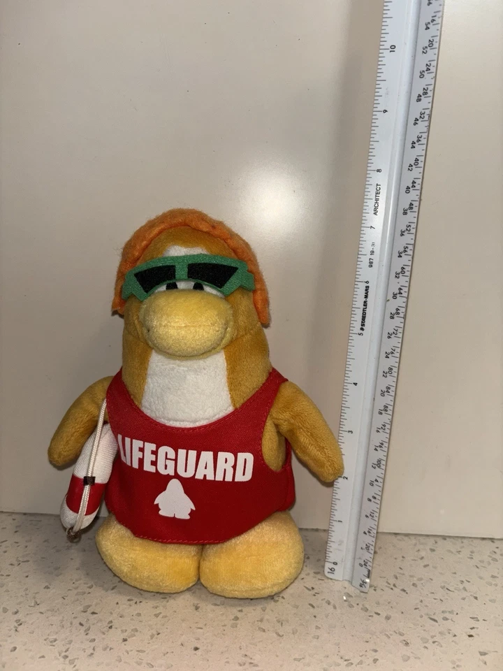 Disney Club Penguin Lifeguard Plush - Image 3 of 4