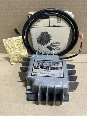 #ad Hoffman Controls Vari Speed Electronic Head Pressure Controller 824A $39.95