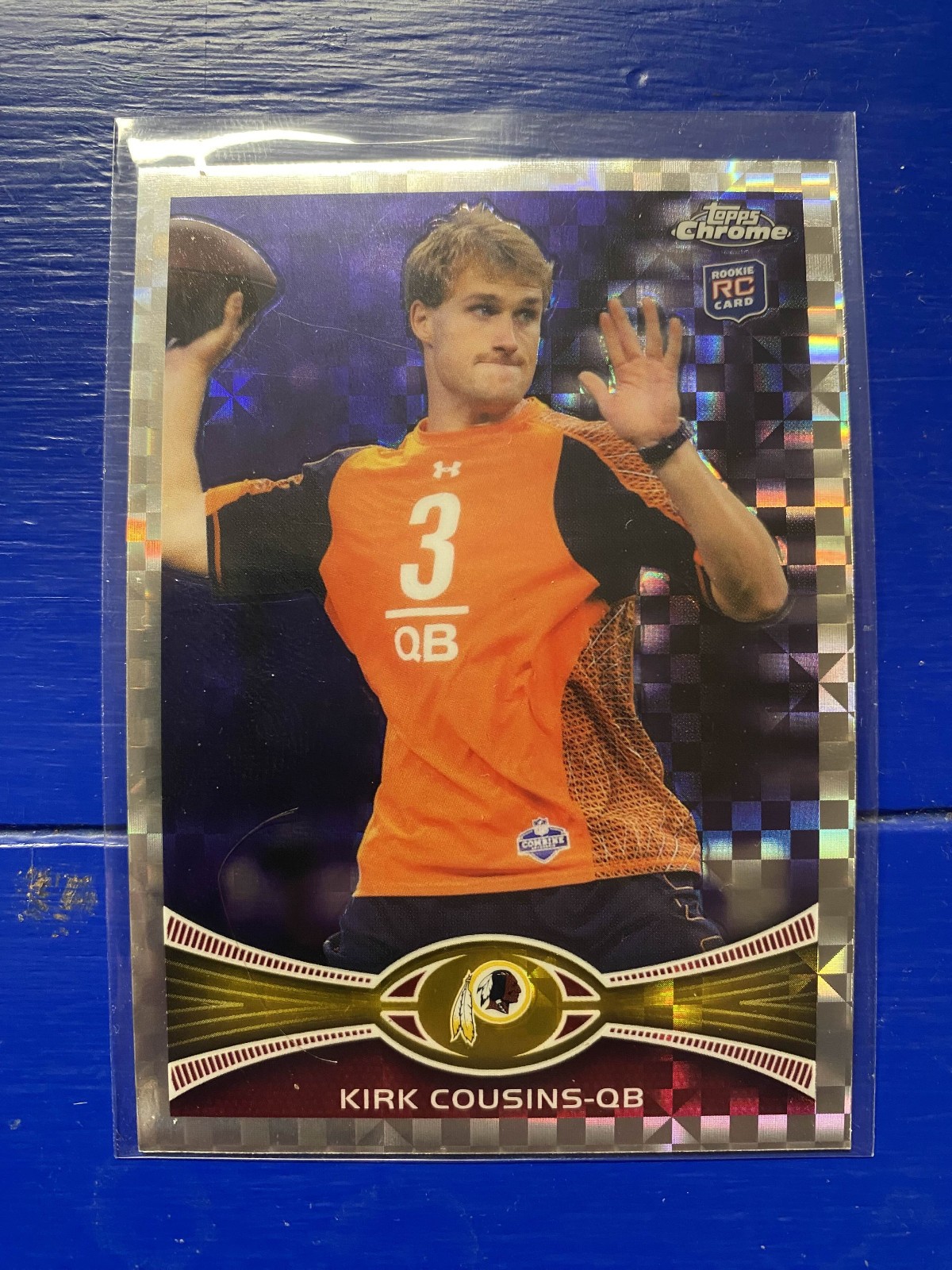 2012 Topps Chrome X-Fractor Kirk Cousins #146 (RC)