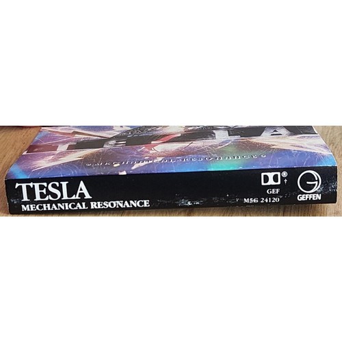 Tesla - Mechanical Resonance Cassette Tape 1986 Geffen Records - Picture 9 of 11
