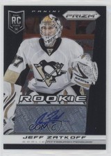 2013-14 Panini Rookie Anthology Prizm Update Auto Jeff Zatkoff #383 Auto RC