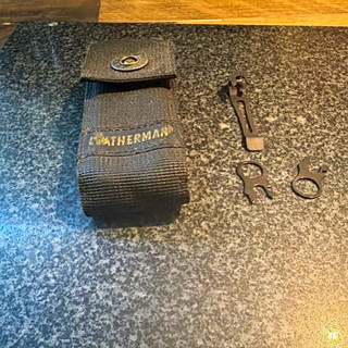 Leatherman Wave Nylon Belt Loop Sheath(bonus pocket clip/lanyard holes)