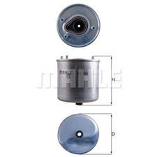 Mahle Kraftstofffilter für Ford Mazda Volvo