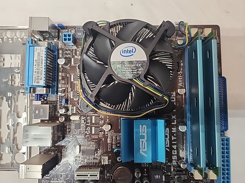 Asus P5G41T-M LX Plus Rev. 1.02 Motherboard Q8300 4CORES 2.5GHz 8GB +I/O - Afbeelding 4 van 7
