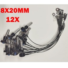 12Pcs 8mmx20mm Black Blue Speaker Pin Professional Audio Line Array Accessories