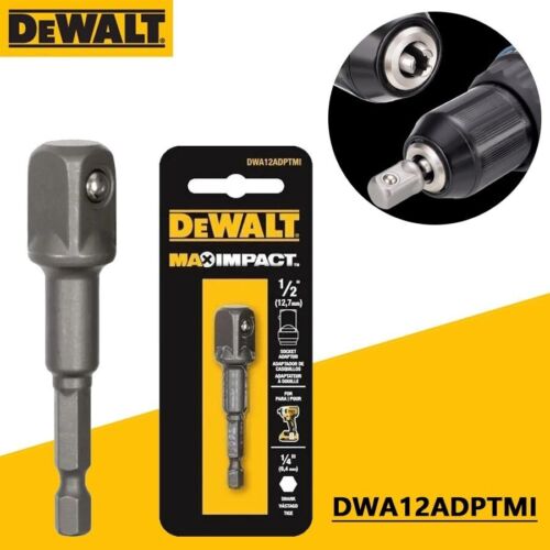 DeWALT Adattatore Presa 1/2" SQ Quadrato Max Impact Duty Adattatore Dado - Foto 11 di 14