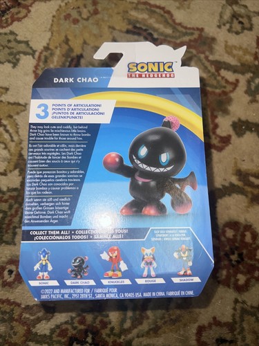 Jakks Pacific 2022 - SONIC THE HEDGEHOG 2.5" Figure - DARK CHAO - NEW - RARE - Picture 4 of 4