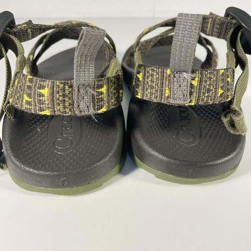 Chaco Z1 Green Geometric Strap Sandals Womens Size 5 - Picture 5 of 6