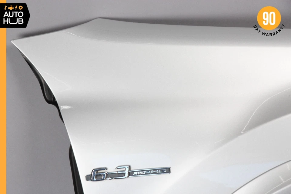 07-11 Conjunto de guardabarros lateral derecho pasajero Mercedes W164 ML63 AMG con llamarada OEM Foto 4 de 4