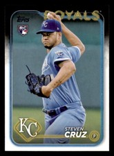 2024 Topps #360 Steven Cruz Kansas City Royals RC